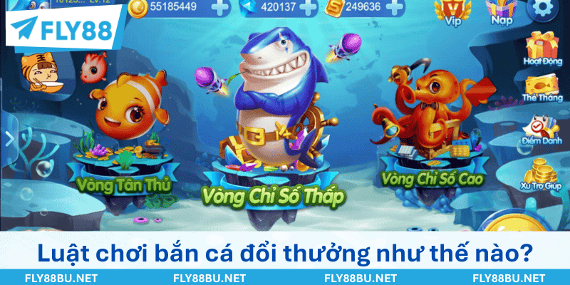 Luật chơi bắn cá đổi thưởng như thế nào?