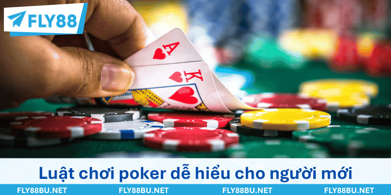 Luật chơi poker cực kì dễ hiểu dành cho người mới